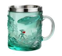 Tasse Alien 3D - 200 ml - Design accrocheur - Tasse à café innovante | Tasse à thé pour la maison, la cuisine, le petit déjeuner, le matin, le soir, la pause, les voyages, la collection de fête