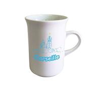 Tasse allongée pour le thé en céramique Marseille Cbkreation