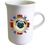Tasse allongée pour le thé en céramique UK Carlin by Cbkreation BLANC G