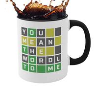 Tasse amusante en céramique pour fans de jeu You Mean The Game Fan to Me - Tasse à café pour amoureux, collègue de travail - 325 ml