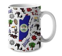 Tasse amusante Symboles du Belize