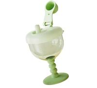 Tasse anti-fuite de grande capacité, design à talon haut, gobelet d'apprentissage avec mesures graduées, tasse anti-fuite
