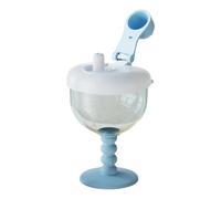 Tasse anti-fuite de grande capacité, design à talon haut, gobelet d'apprentissage avec mesures graduées, tasse anti-fuite