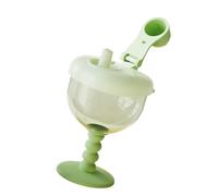 Tasse anti-fuite de grande capacité, design à talon haut, gobelet d'apprentissage avec mesures graduées, tasse anti-fuite