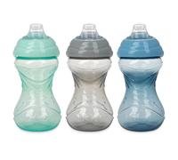 Tasse anti-fuite Nuby 3 pi ces avec bec souple et flexible Clik It Lock