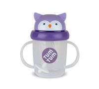 Tasse anti fuite + paille lestée ch