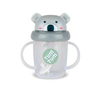 Tasse anti fuite + paille lestée koala - v3 vert TU