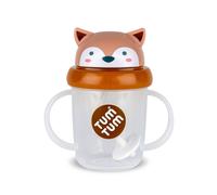Tasse anti fuite + paille lestée re
