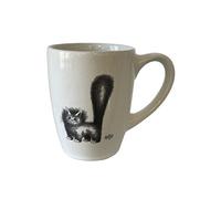 Tasse arrondie Chat Mignon - Chat de Dubout en céramique 10.5 x 8 cm