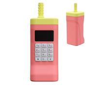Tasse avec bec verseur pour bébé, tasse avec bec de paille | Mug Sippy en forme de téléphone portable avec tasse pour bébé en silicone avec paille | Tasse avec bec de transition à l'épreuve des fuo