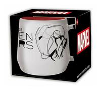 Tasse avec boîte Marvel en céramique 360 ml