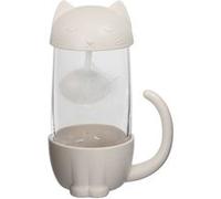 Tasse avec infuseur à thé La Chaise Longue Chat 39-2K-020 Blanc Blanc G
