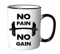 Tasse avec inscription « No Pain No Gain »