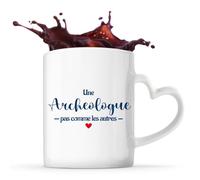 Tasse avec Poignée en Forme de Cœur Archéologue pas comme les autres Mug