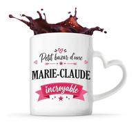 Tasse avec Poignée en Forme de Cœur Bazar Marie-Claude incroyable Mug