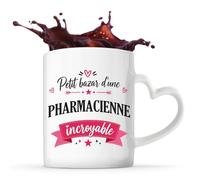 Tasse avec Poignée en Forme de Cœur Bazar Pharmacienne incroyable Mug