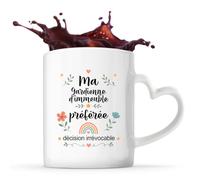 Tasse avec Poignée en Forme de Cœur Gardienne d'immeuble préférée Mug