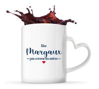 Tasse avec Poignée en Forme de Cœur Margaux pas comme les autres Mug