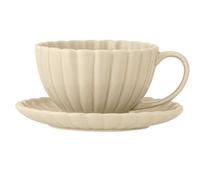 Bloomingville Tasse Latina 22 cl avec soucoupe Nature