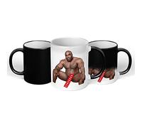 Tasse Barry Wood On The Bed Secret Santa Cadeau de Noël Humour Cadeau de Noël pour Homme Cadeau de Noël pour Adultes Blague grossière Cadeau de Noël pour femme Tasse magique de transition Morphing