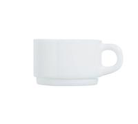 Tasse blanche 14 cl Empilable - Luminarc