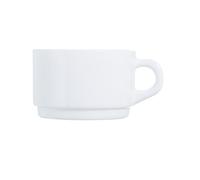 Tasse blanche 28 cl - Empilable - Luminarc Blanc