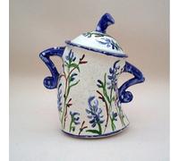 Tasse bleu-blanc avec motif national et style. Verres pleins d'attitude. Ornements créatifs. Mug personnalisé avec texte parodique. Taxe de bureau dans le style chinois. Tasse à eau en céramique avec 