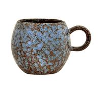 Tasse Bloomingville Paula Bleue Marron Avec Poignée 275 Ml En Céramique