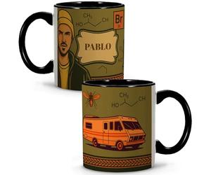 Tasse Breaking Bad. Tasses originales à offrir. Breaking Bad Merchandising Le chemin. Carafe à bière personnalisée. Tasses à café originales. Cadeau d'anniversaire pour homme. Tasse personnalisée