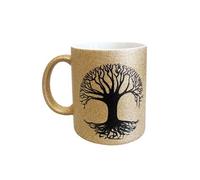 Tasse Bronze en céramique Arbre de Vie par Cbkreation