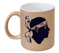 Cbkreation Tasse Bronze en céramique corse
