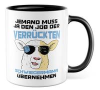 Tasse cadeau belle-mère - Quelqu'un doit bien prendre le travail de belle-mère - Tasse à café famille - Idée cadeau - Tasse à café