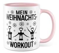 Tasse Cadeau de Noël Mon Entraînement de Noël Tasse à café Alcool Christmas Ironie Bureau Équipe Travail Humour Idée Cadeau Collège Sarcasme Slogan Drôle Tasse à café