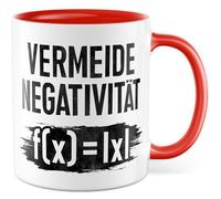 Tasse Cadeau Mathématiques Éviter la négativité f(X) = |x|, Tasse à café Mathématiques Formule Équation Positive Science Naturelle, Idée Cadeau Jeu de Mots Sarcasme Humour Slogan Drôle Tasse à café