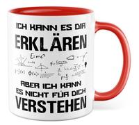 Tasse cadeau mathématiques Je peux vous l'expliquer, mais je ne peux pas le comprendre pour vous, tasse à café physique enseignant école tutorat humour sarcasme idée cadeau collègue ami bureau tasse à