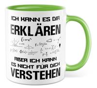 Tasse cadeau mathématiques Je peux vous l'expliquer, mais je ne peux pas le comprendre pour vous, tasse à café physique enseignant école tutorat humour sarcasme idée cadeau collègue ami bureau tasse à