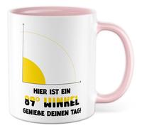 Tasse Cadeau Mathématiques Voici un angle de 89°. Profitez de votre journée ! Tasse à café Mathématiciens Science Recherche Idée Cadeau Bureau Enseignant Sarcasme Meme Signe Drôle Tasse à café