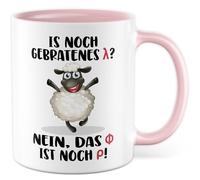 Tasse cadeau pour enseignant avec inscription en allemand « Mit mir muss man rechnen » - Tasse à café 330 ml en céramique - Maths, humour, enseignante, collègue de travail