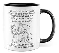 Tasse cadeau pour fille de cheval Ce n'est pas seulement une phase, c'est ma vie, idée cadeau cavalier cavalier passion cheval tasse à café cadeau d'étable tasse à café petite amie