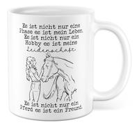 Tasse cadeau pour fille de cheval Ce n'est pas seulement une phase, c'est ma vie, idée cadeau cavalier cavalier passion cheval tasse à café cadeau d'étable tasse à café petite amie
