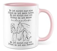 Tasse cadeau pour fille de cheval Ce n'est pas seulement une phase, c'est ma vie, idée cadeau cavalier cavalier passion cheval tasse à café cadeau d'étable tasse à café petite amie