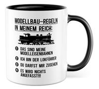 Tasse cadeau pour modélisme, règles de modélisme dans mon royaume, idée cadeau, modélisme, tasse à café, artisanat, modélisme, modélisme, tasse humoristique