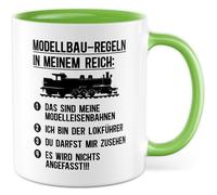 Tasse cadeau pour modélisme, règles de modélisme dans mon royaume, idée cadeau, modélisme, tasse à café, artisanat, modélisme, modélisme, tasse humoristique