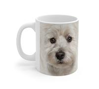 Tasse Cadeaux Debout West Highland White Terrier Chien Big Face 330Ml Mug Pratiques Drôle Mugs Pour Thé Femme Chocolat Chaud
