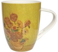 Tasse café thé avec cuillère van Gogh Tournesols en porcelaine