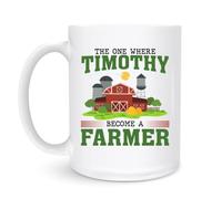 Tasse Celui Où Vous Devenez Agriculteur 330Ml Mug Porcelaine Impression Mugs Pour Collègue Femme Lait