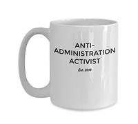Tasse Céramique Militant Anti-Administration Drôle Et Anti-Trump Rétro Tasses À Café En Céramique Idée Mugs Café Pour Ami Latte Frère