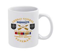 Tasse Céramique Veteran Der Operation „Inherent Resolve“ Des 5. Special Forces-Regiments Rétro Mug En Céramique Décoratifs Coffee Mugs Pour Eau Maison Lait