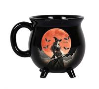Tasse chaudron de sorcière personnalisée, tasse de sorcière personnalisée avec nom, tasse à thé personnalisée, tasses à thé sorcières, tasses à café effrayantes en céramique, cadeaux d'Halloween pour