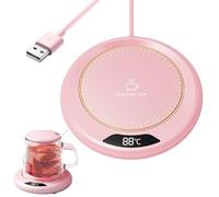Tasse chauffante | 3 Niveaux de température Tasse de café Chaud pour Le Bureau 20 W, Dispositif de réchauffement de Tasse électrique pour Boire du thé à thé de Cuisine de Cuisine Table de